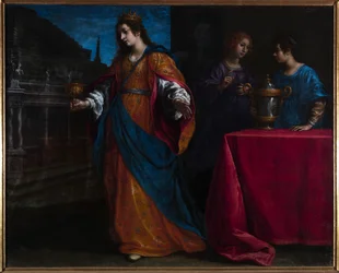 Artemesia trinkt die Asche von Mausolus, c.1625